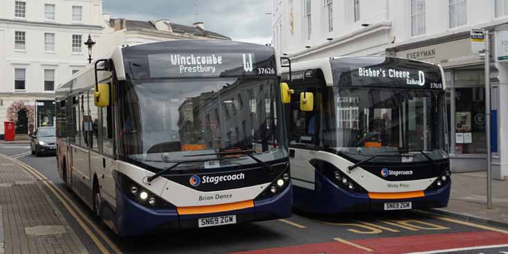 Stagecoach West Alexander Dennis Enviro200MMC 37626 & 37618